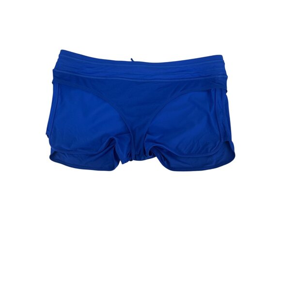 💙 Athleta Royal Blue Performance Running Gym Shorts Large 💙 - Picture 5 of 10